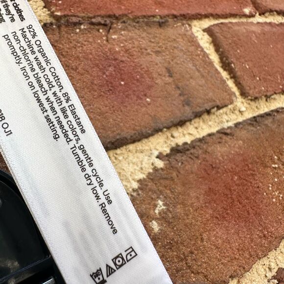 Eileen Fisher $148 traceable cotton jersey leggings cropped rye women's 3X - Picture 5 of 7